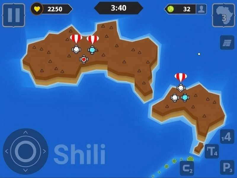 Arcade Assault Player Distribution Map